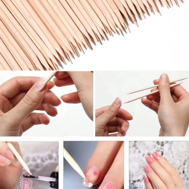 Nail Art Orange - 2026 50/100 adet Tırnak Sanatı İçin