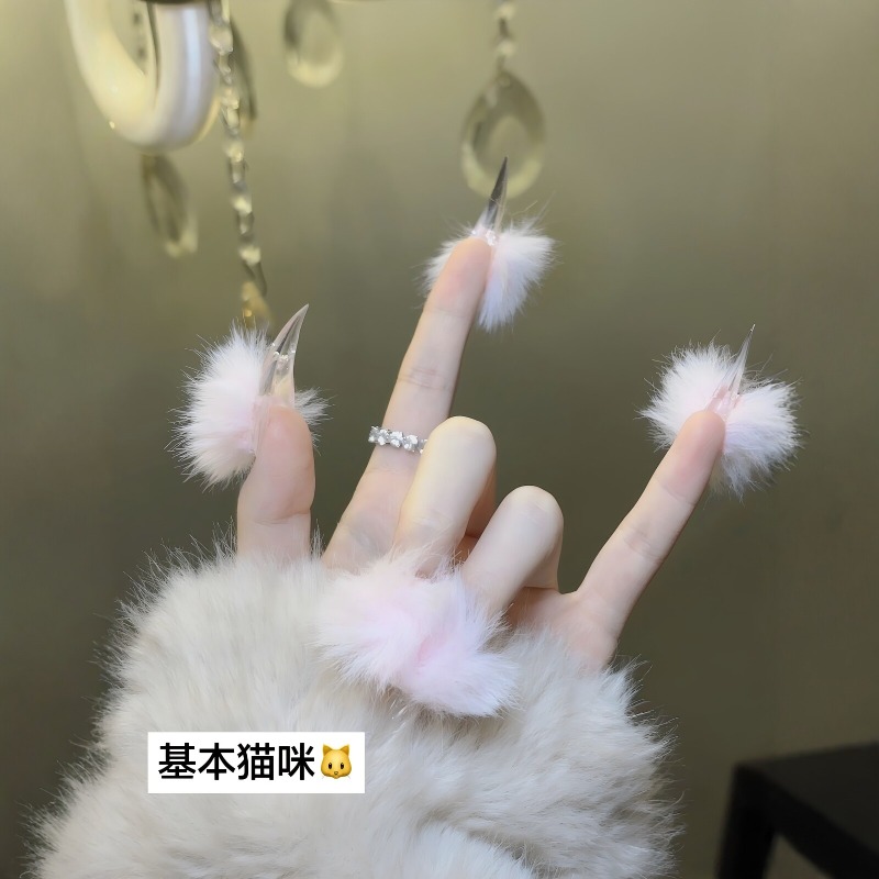 El Yapımı Uzun Kedi Pençesi Şe - Nail Art Press On incelemesi ve fiyatı
