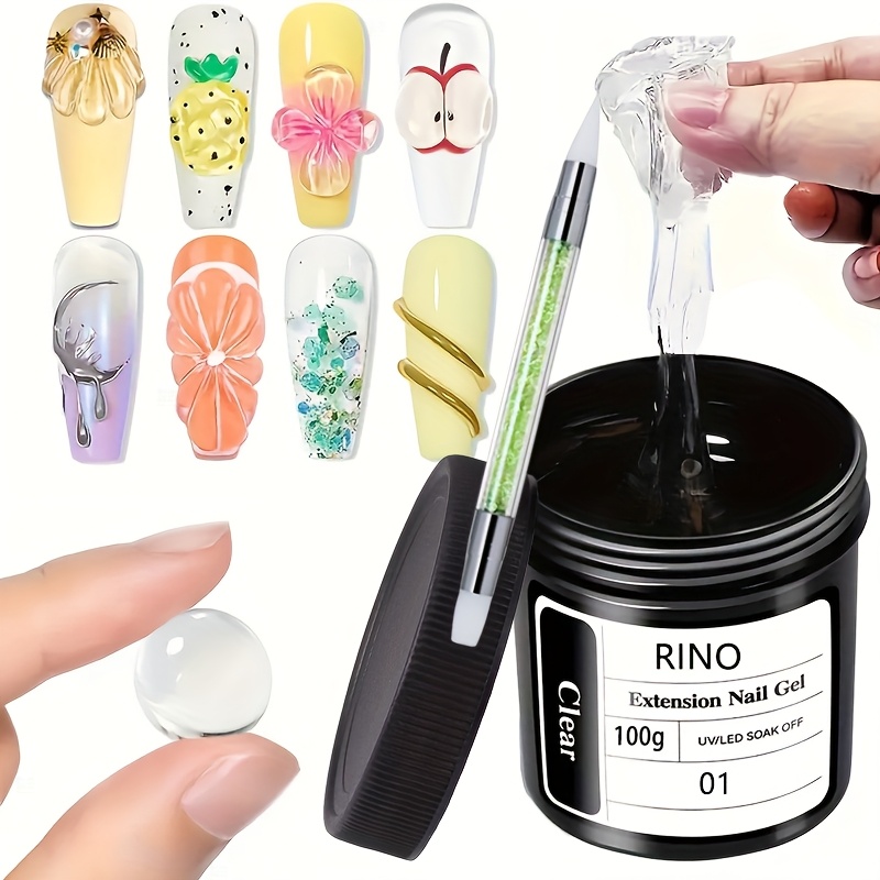 100g Şeffaf Yapışmaz El Uzatma - Nail Art Ombre incelemesi ve fiyatı