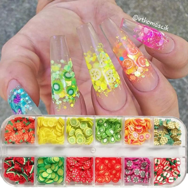 1000pc-240Pc Tırnak Meyve Dili - Nail Art Valentines Day incelemesi ve fiyatı